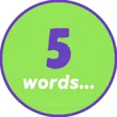 5 слов на 